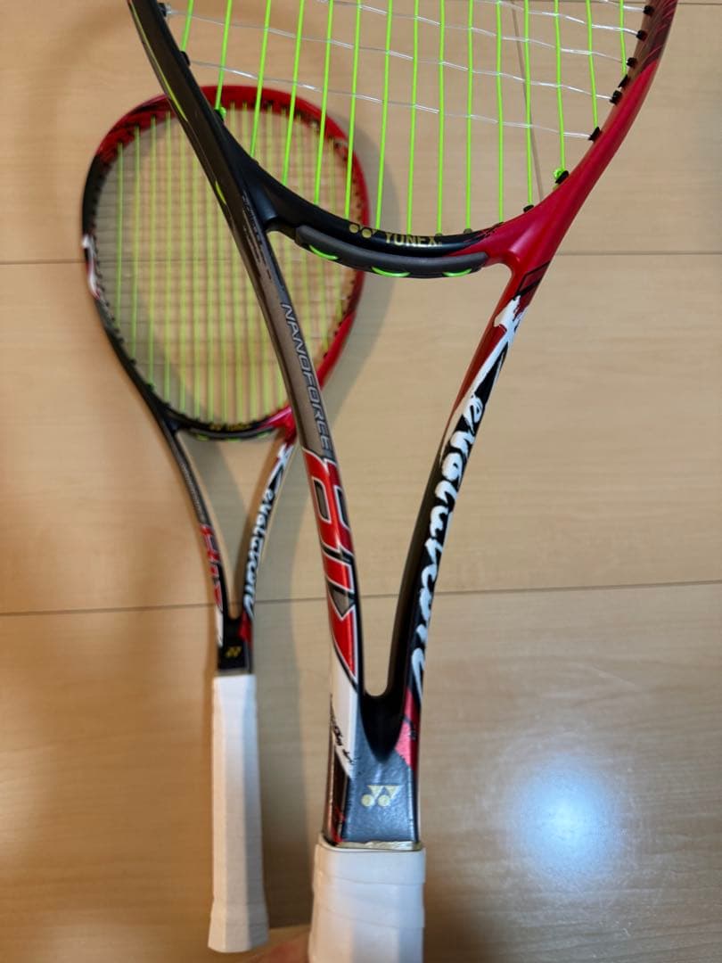 YONEX ナノフォース8v Rev 2本セット