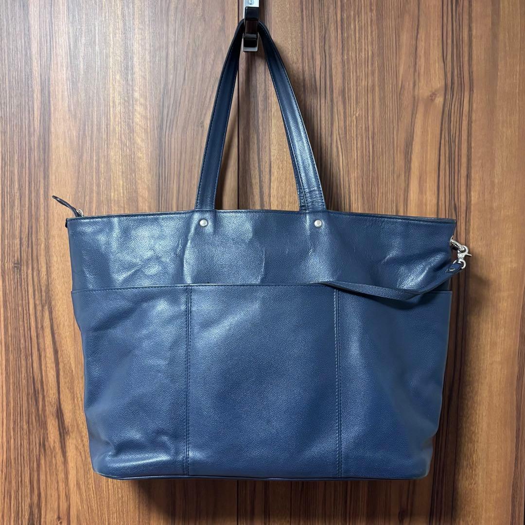 ポーターリンク　PORTER LINK トートバッグ(L)ネイビー