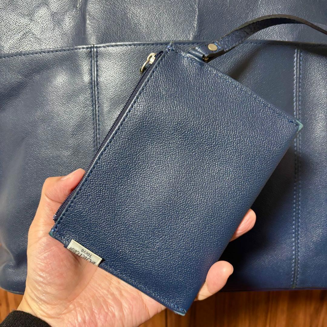 ポーターリンク　PORTER LINK トートバッグ(L)ネイビー