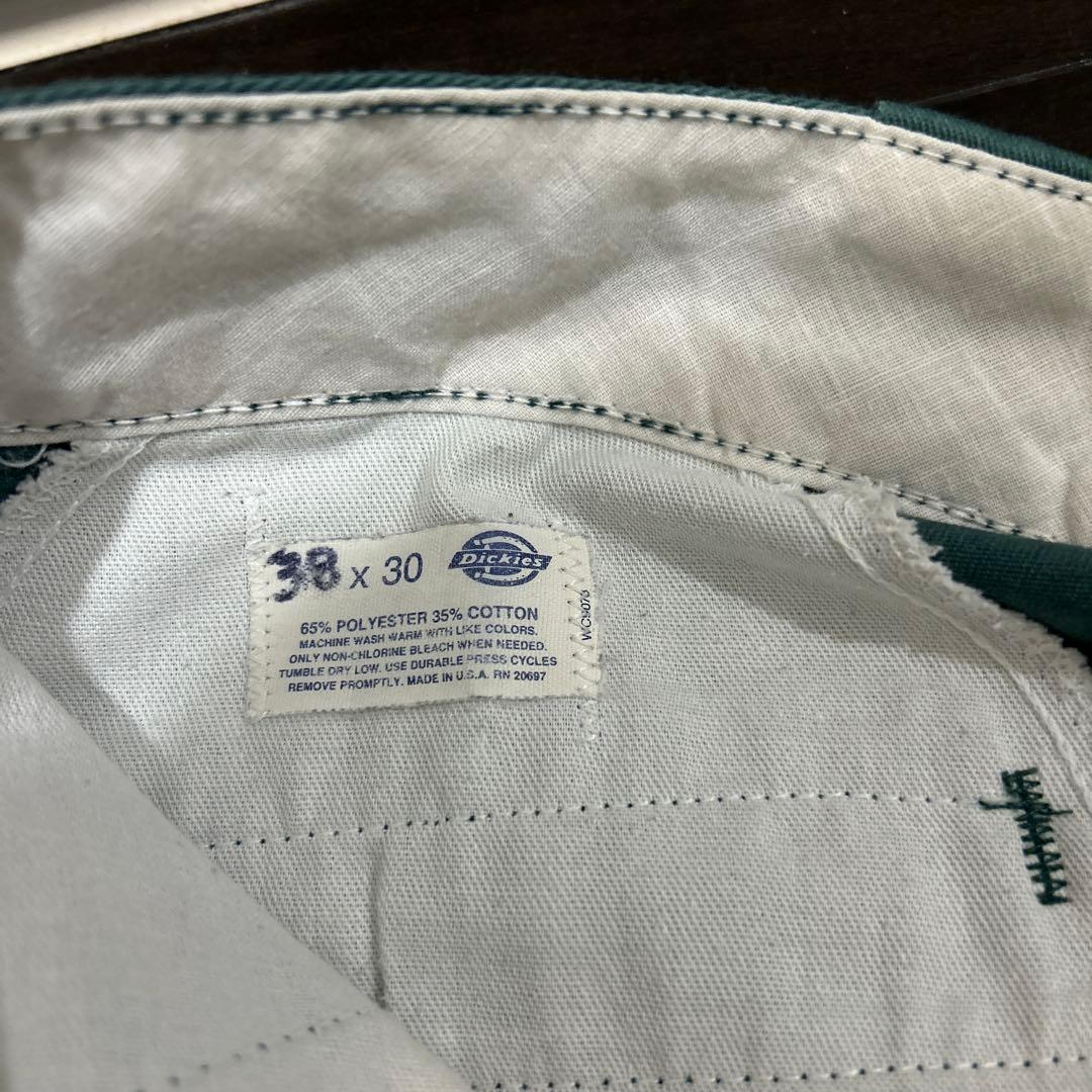 USA製Dickies874リンカングリーンW38L30チビタグ
