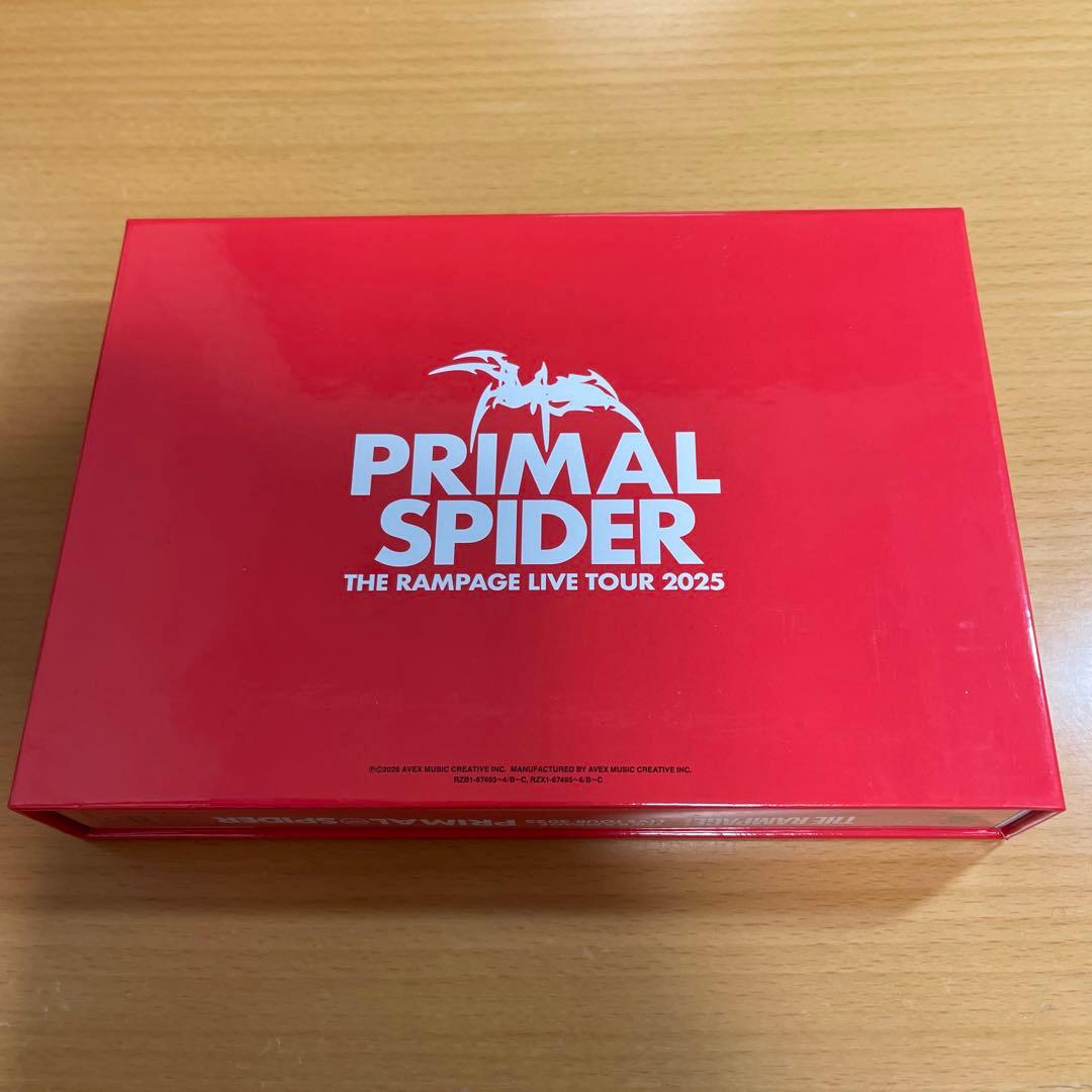 ミュージック DVD PRIMAL SPIDER THE RAMPAGE LIVE 2025