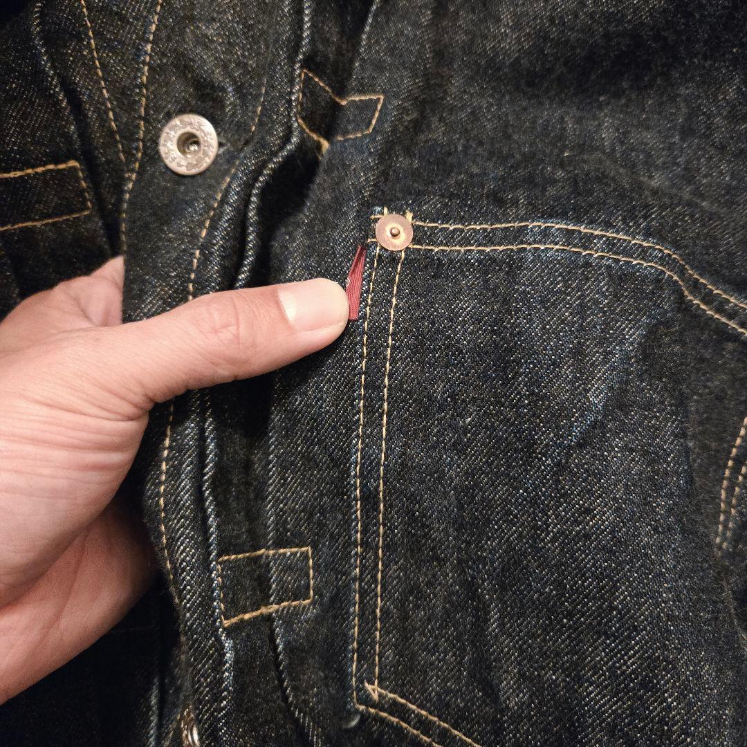 TCBジーンズ　S40sセットアップ　ジャケット44 パンツ34 Tバック