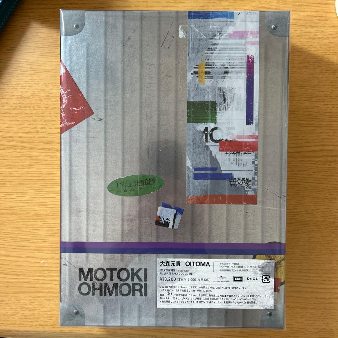 Ohmori Motoki OITOMA （GOODS➕Music card）