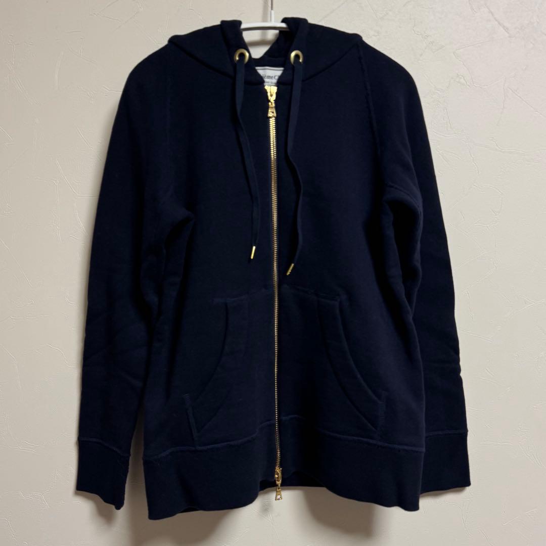 美品 ドゥーズィエムクラス DEUXIEME CLASSE パーカー ネイビー