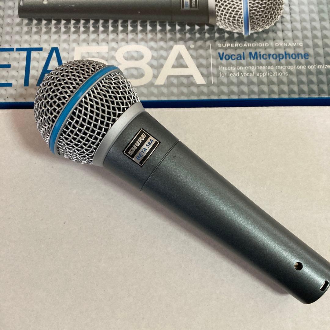 SHURE BETA 58A ダイナミックマイク 本体 さくら