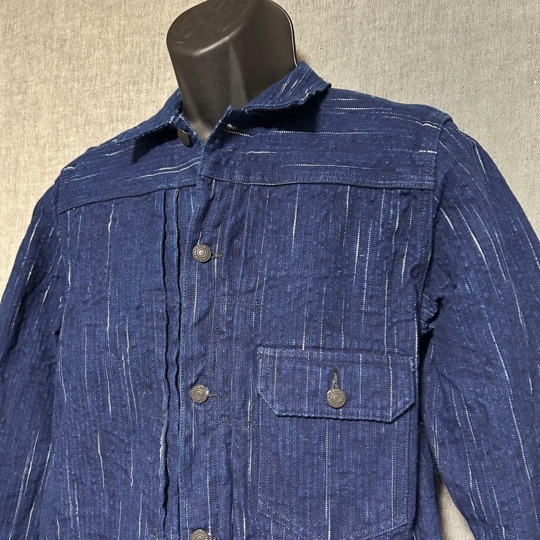STUDIO D'ARTISAN ステュディオダルチザン　かすりジャケット