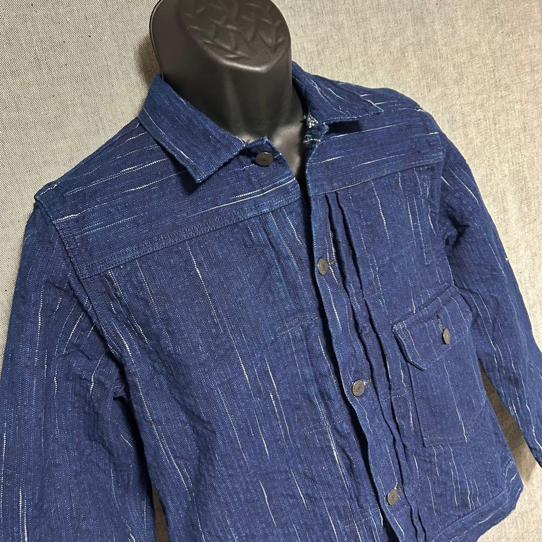 STUDIO D'ARTISAN ステュディオダルチザン　かすりジャケット