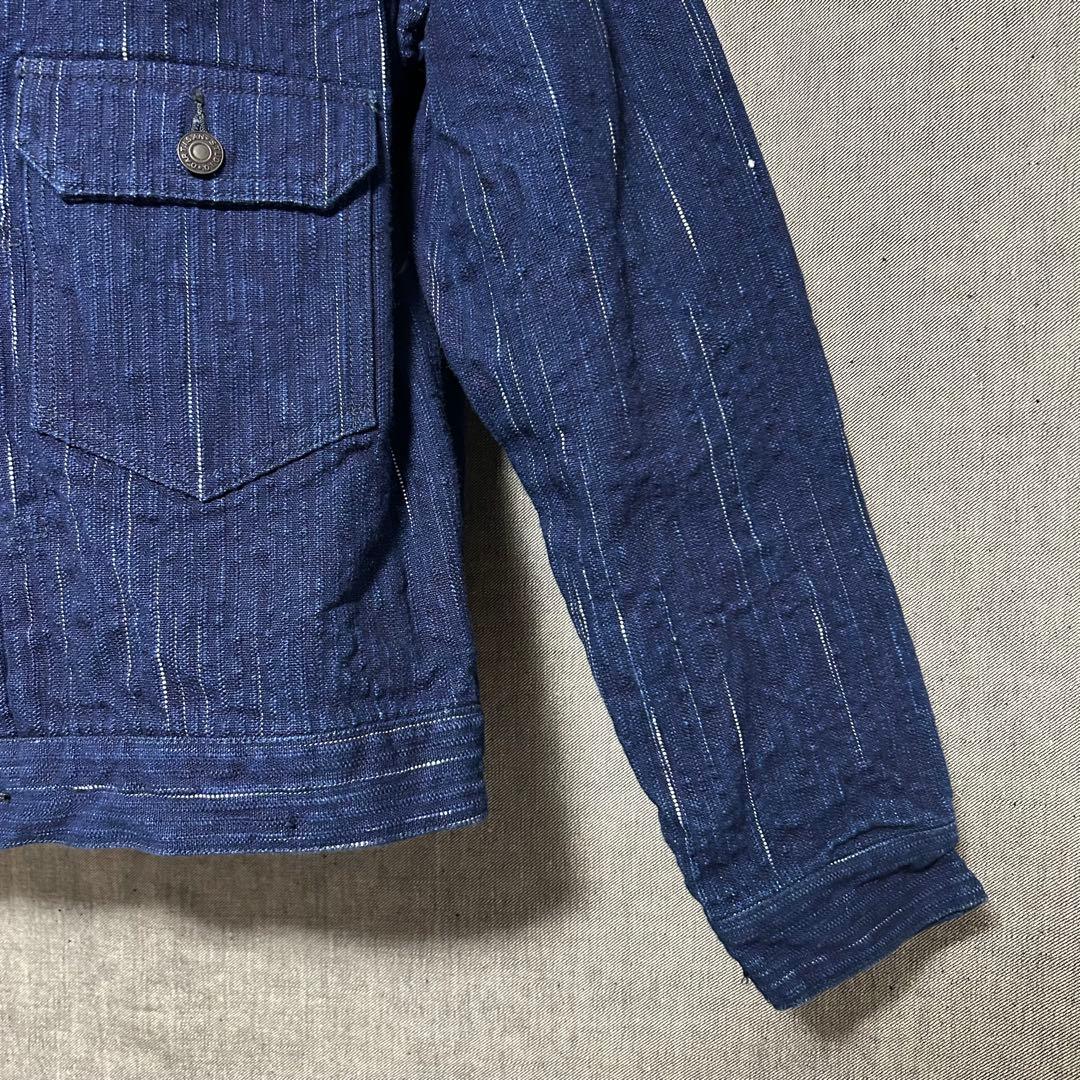 STUDIO D'ARTISAN ステュディオダルチザン　かすりジャケット