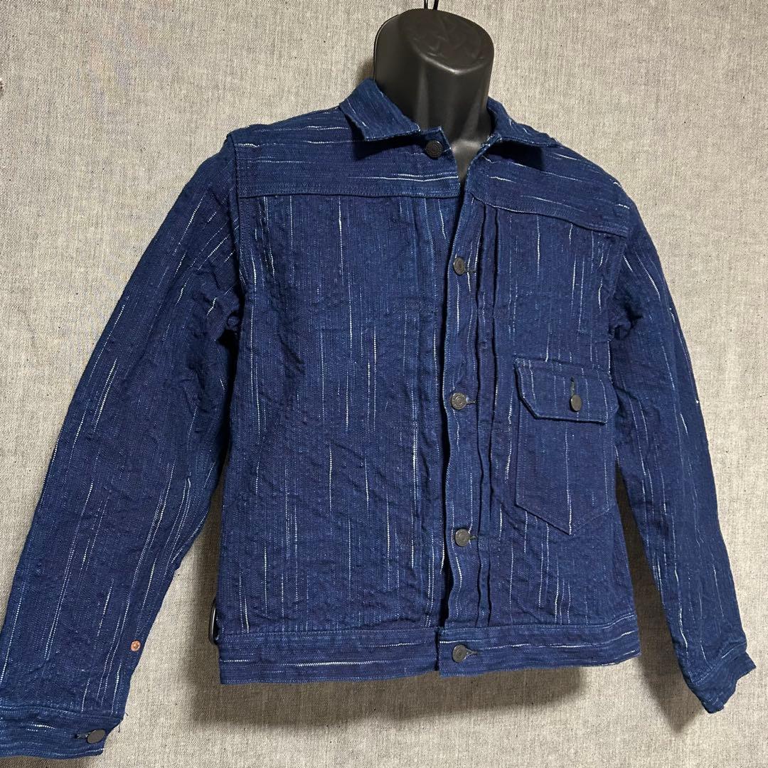 STUDIO D'ARTISAN ステュディオダルチザン　かすりジャケット