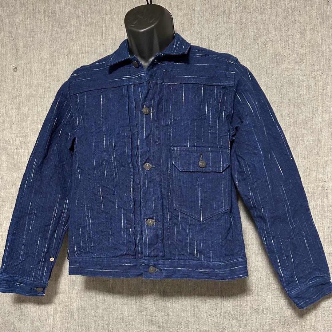 STUDIO D'ARTISAN ステュディオダルチザン　かすりジャケット