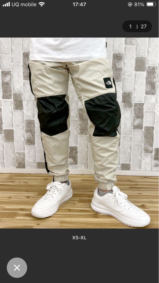 最終価格　The North Face XLサイズ ベージュ・黒