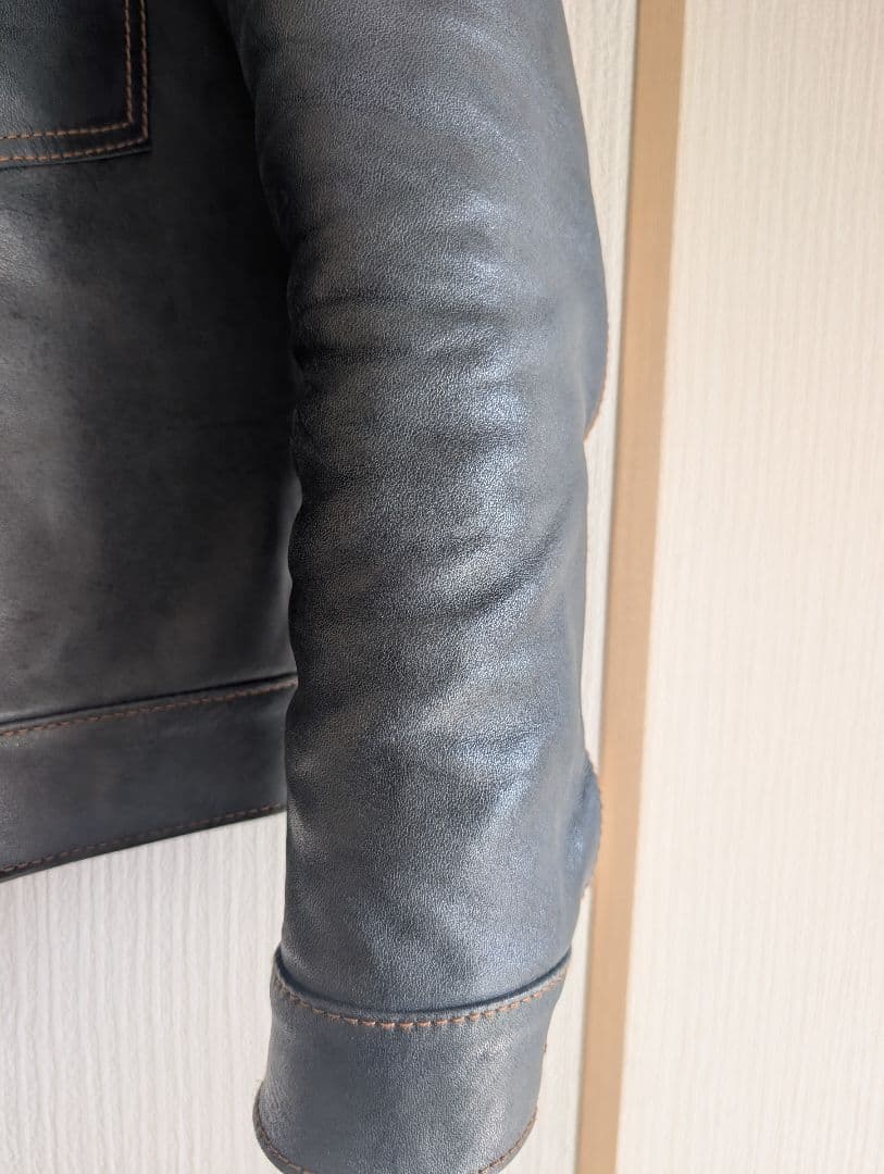 Y2 LEATHER ワイツーレザー INDIGO HORSE 1st 36