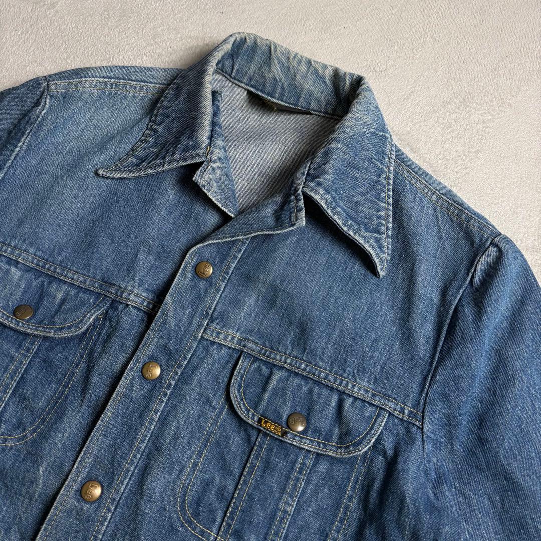 70s-80s USA製 Lee デニムカバーオール　ブッシュジャケット