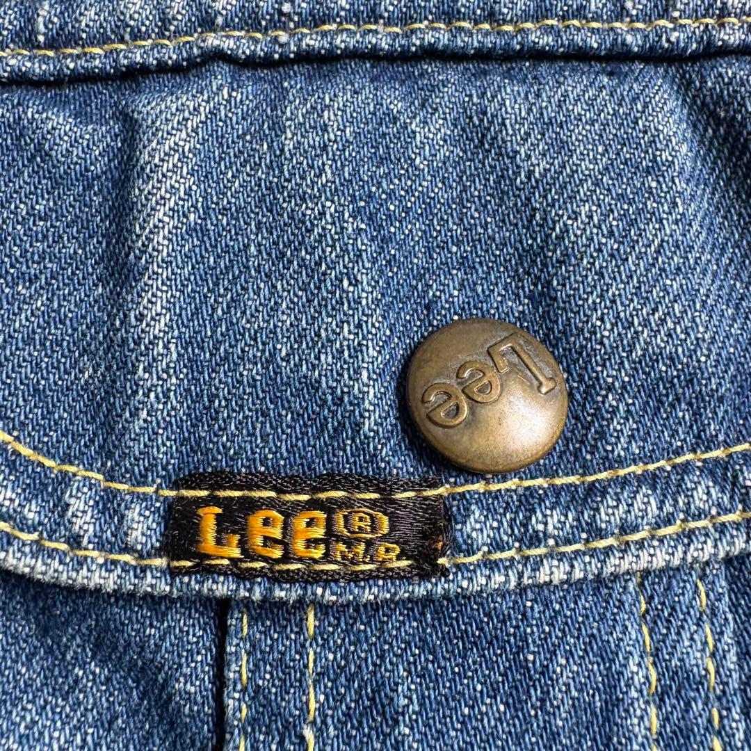 70s-80s USA製 Lee デニムカバーオール　ブッシュジャケット