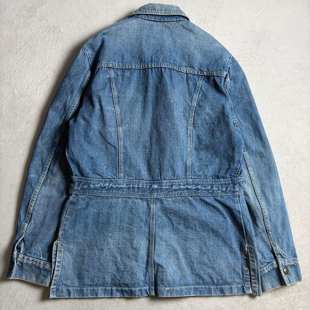 70s-80s USA製 Lee デニムカバーオール　ブッシュジャケット