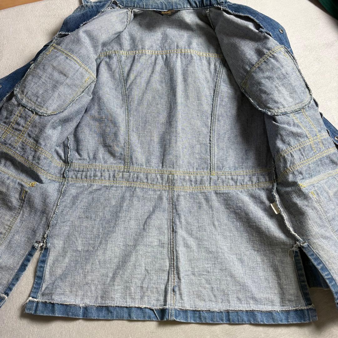 70s-80s USA製 Lee デニムカバーオール　ブッシュジャケット