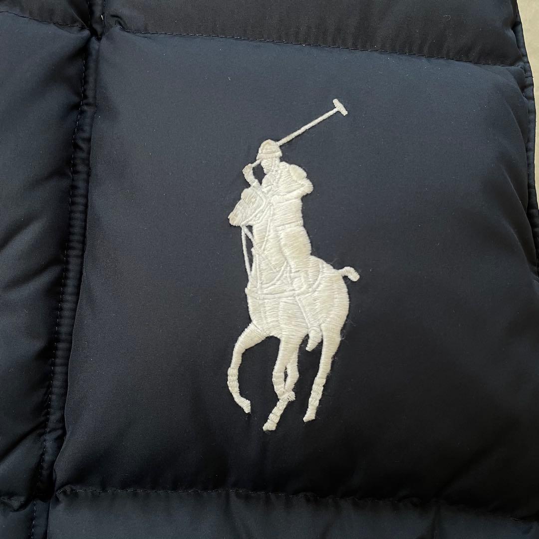 RALPH LAUREN ラルフローレン ダウンベスト ビッグポニー ネイビー