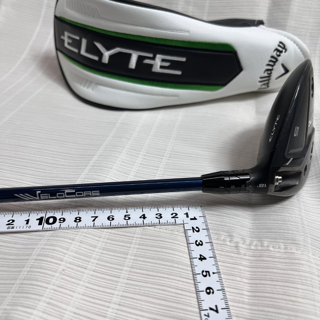 キャロウェイ　エリートTITANIUM　5W ＋ ベンタスブルー７S