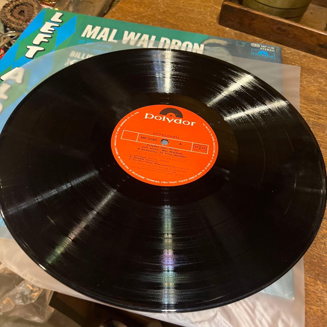 Mal Waldron Left Alone サイン入りレコード