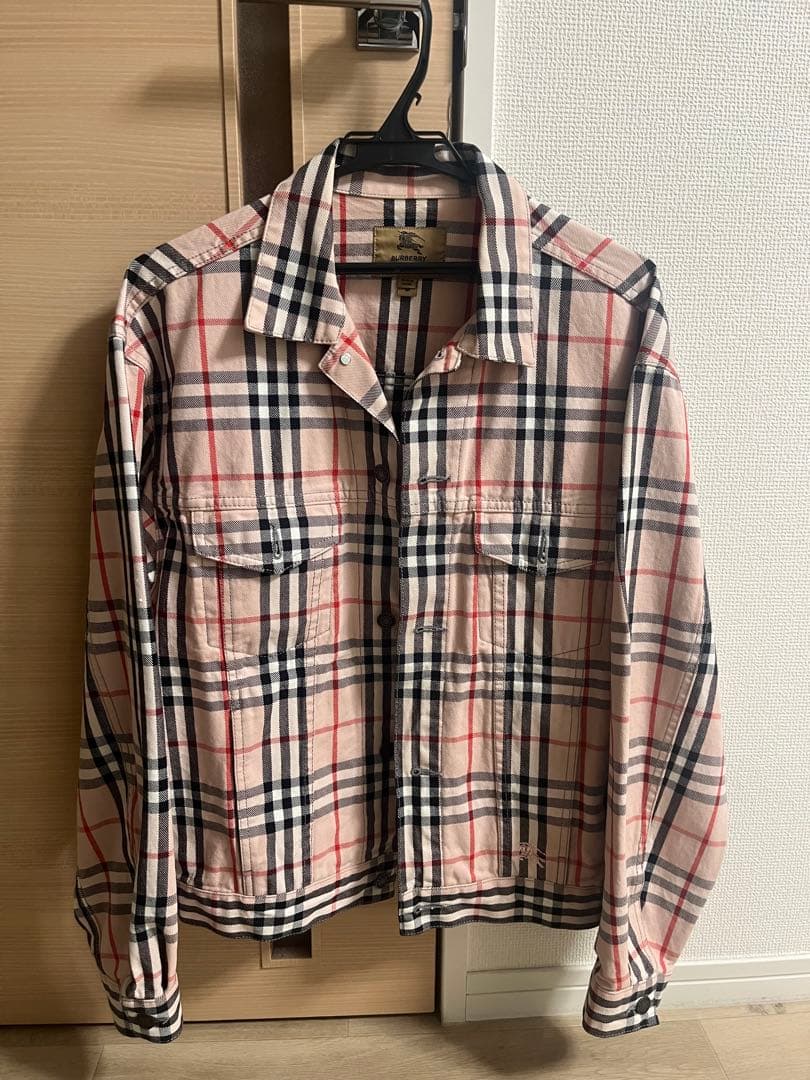 22ss Supreme Burberry Denim Jacket Mサイズ