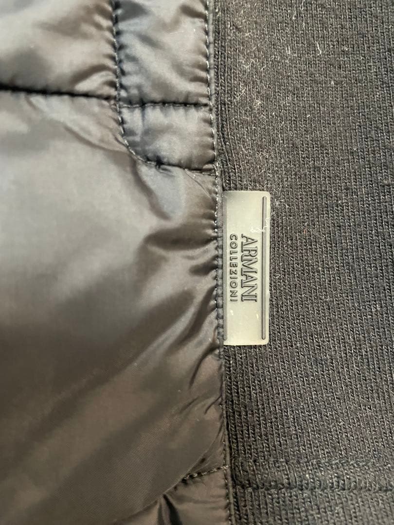 ARMANI COLLEZIONI★アルマーニ★フード付きダウンベスト★