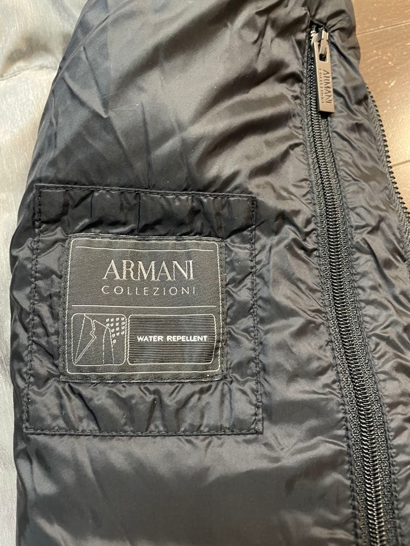 ARMANI COLLEZIONI★アルマーニ★フード付きダウンベスト★