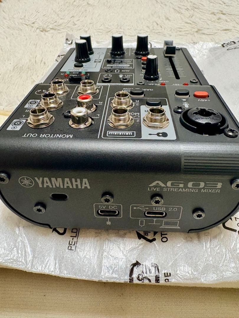 YAMAHA AG03 MK2 マイクセット付