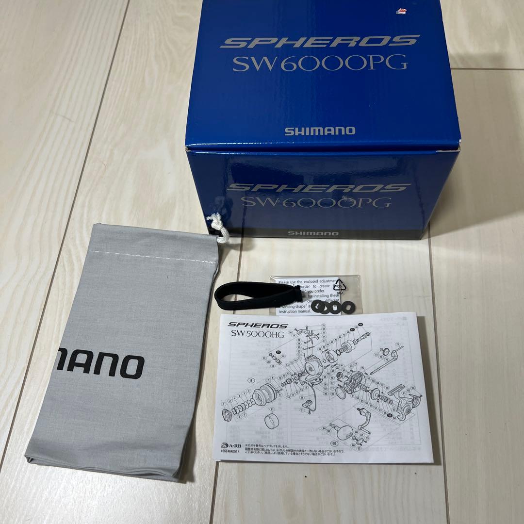 SHIMANO SPHEROS SW6000PG スピニングリール
