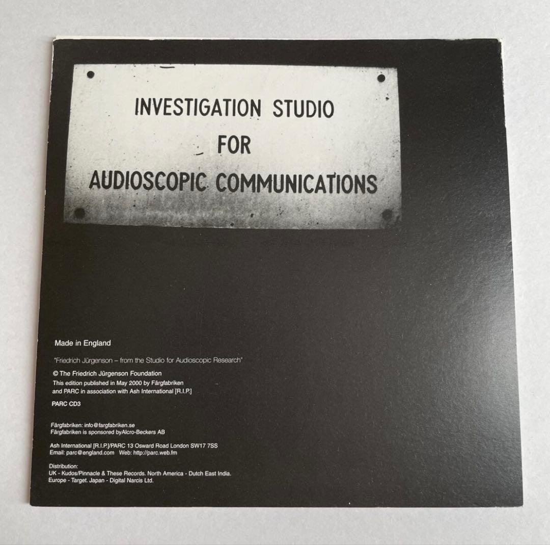 クラシック Friedrich Jurgenson CD