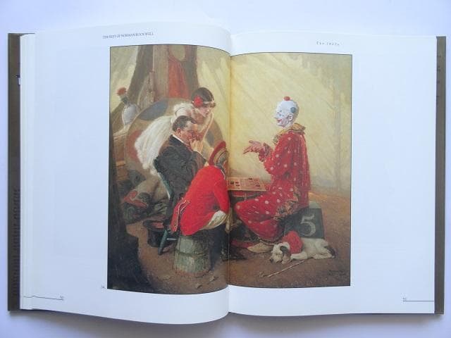 洋書◆ノーマン・ロックウェル画集 作品写真集 本 ベスト