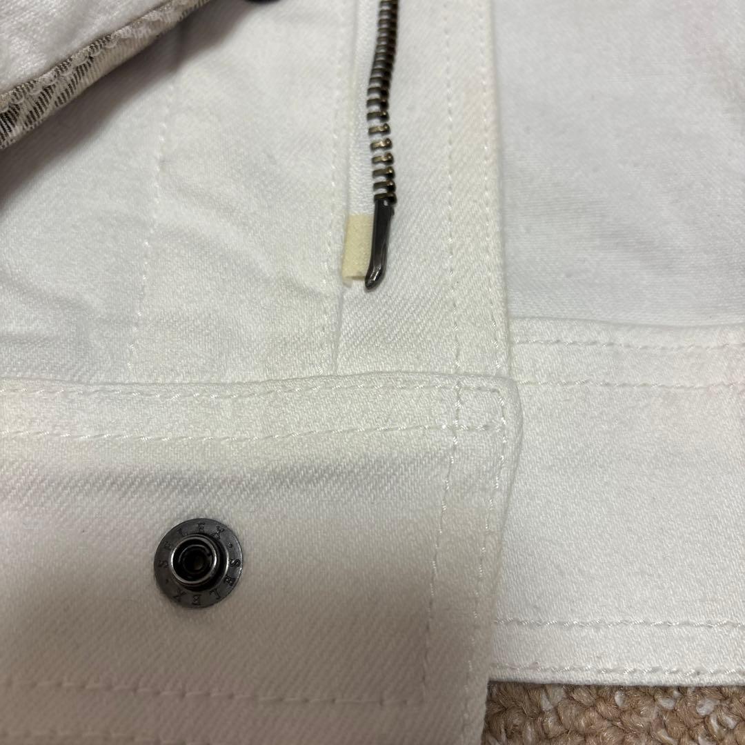 Burberryブラックレーベル ホワイトGジャン