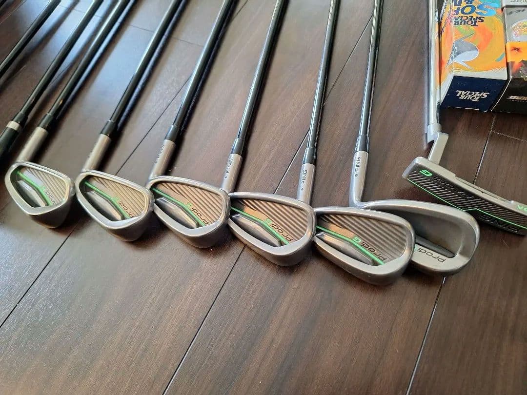 PING prodi G ピン ジュニア ゴルフクラブ10本(新品ボール)バター