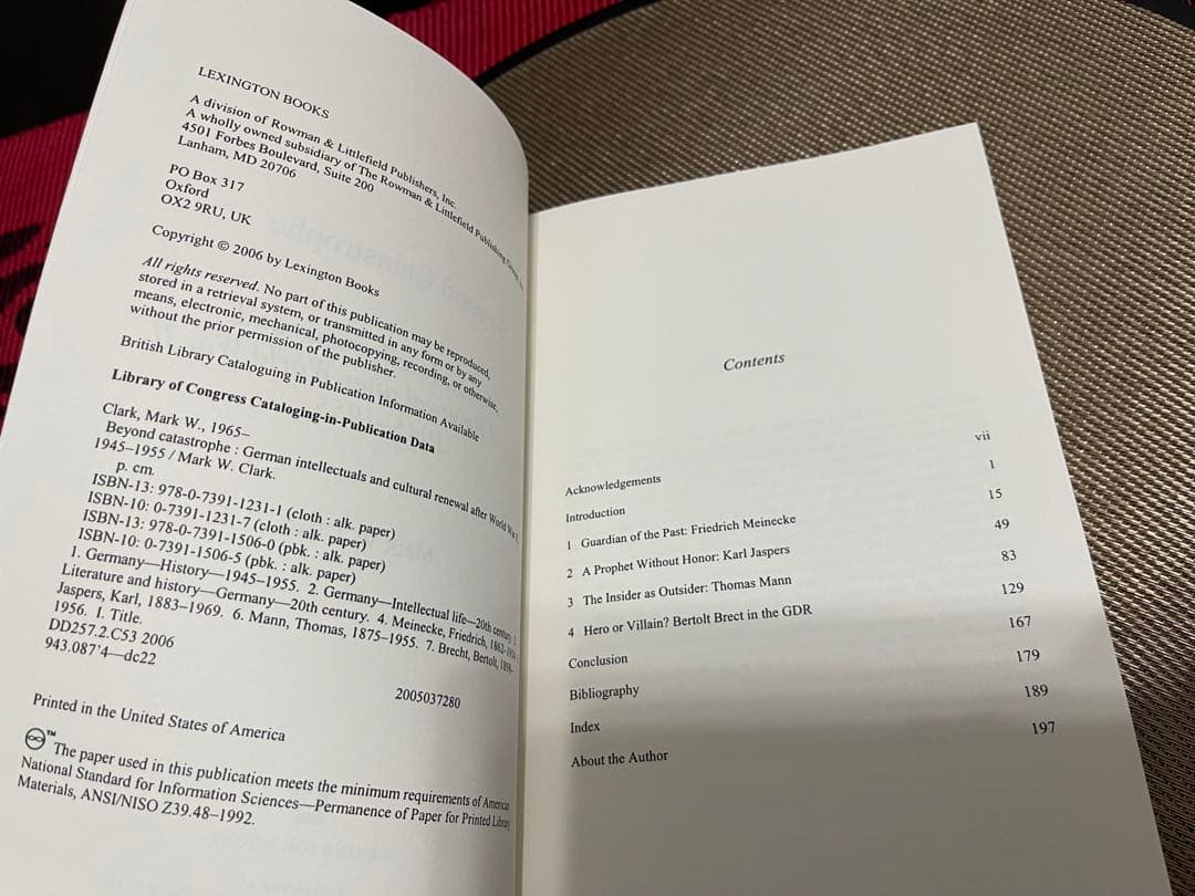 洋書 Beyond Catastrophe: Mark W. Clark