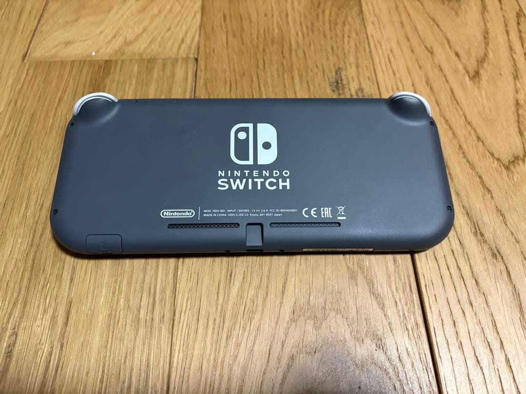 Nintendo Switch Lite グレー本体マイクロsdカード128GB