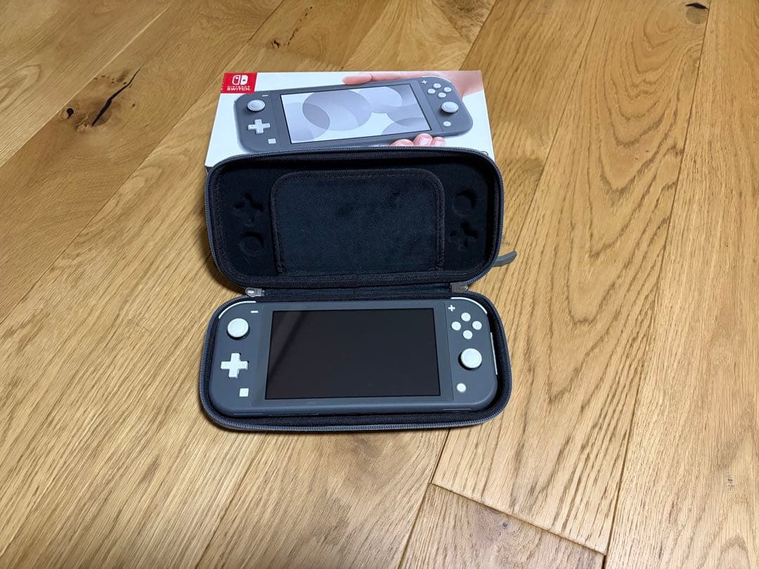 Nintendo Switch Lite グレー本体マイクロsdカード128GB