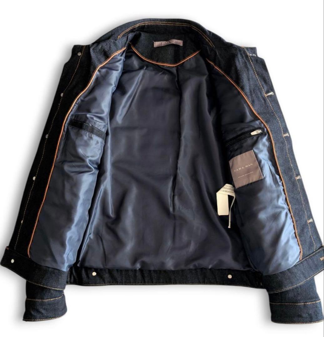 ZARA デニムダウンジャケット M