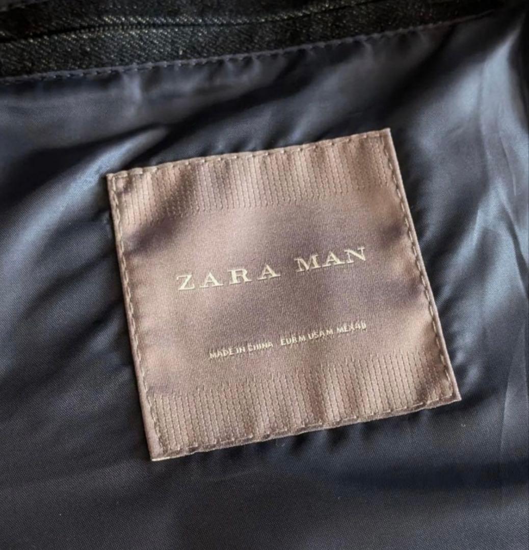 ZARA デニムダウンジャケット M