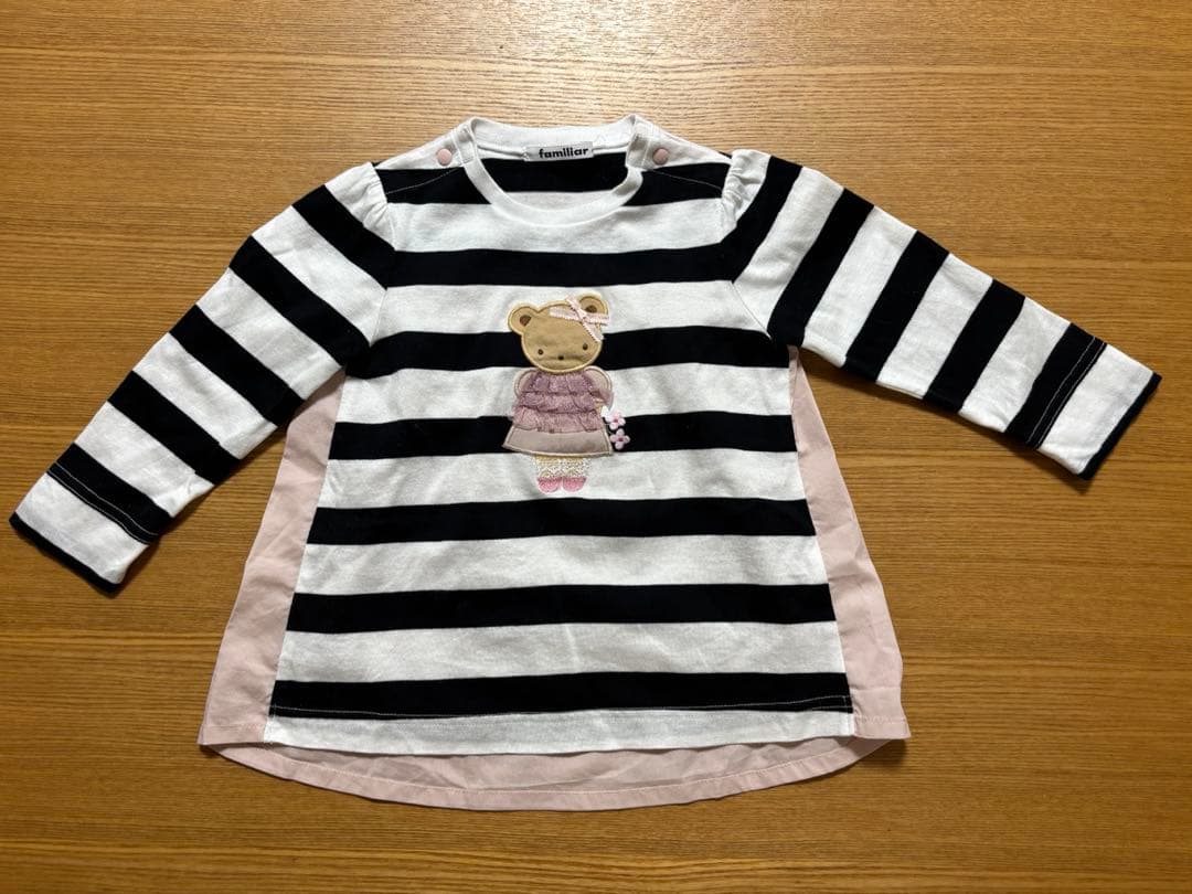 ファミリア Tシャツ 現行品 ９０cm