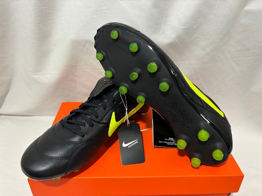 nike premier 3 fg black volt 28 プレミア3