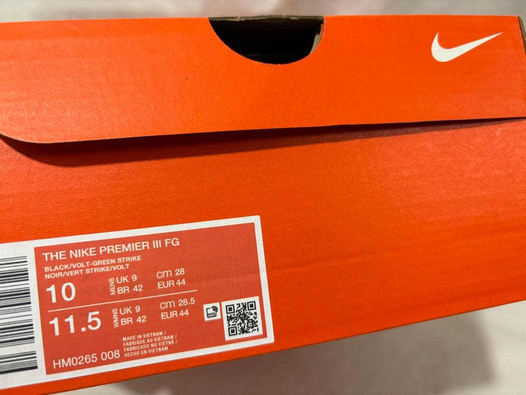 nike premier 3 fg black volt 28 プレミア3