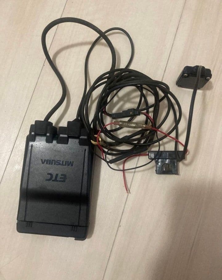 美品　MITSUBA バイク用　ETC　BE-51 ２　動作確認済み