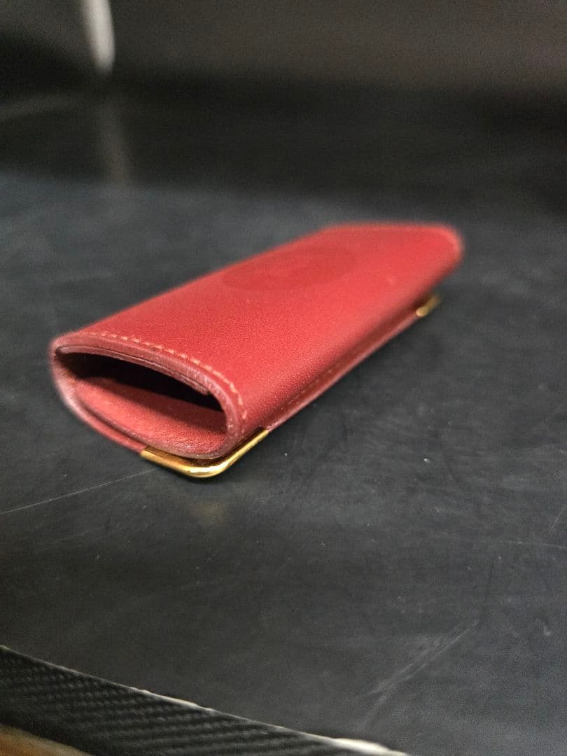 MT505 未使用 Cartier カルティエ キーケース ボルドー ゴールド