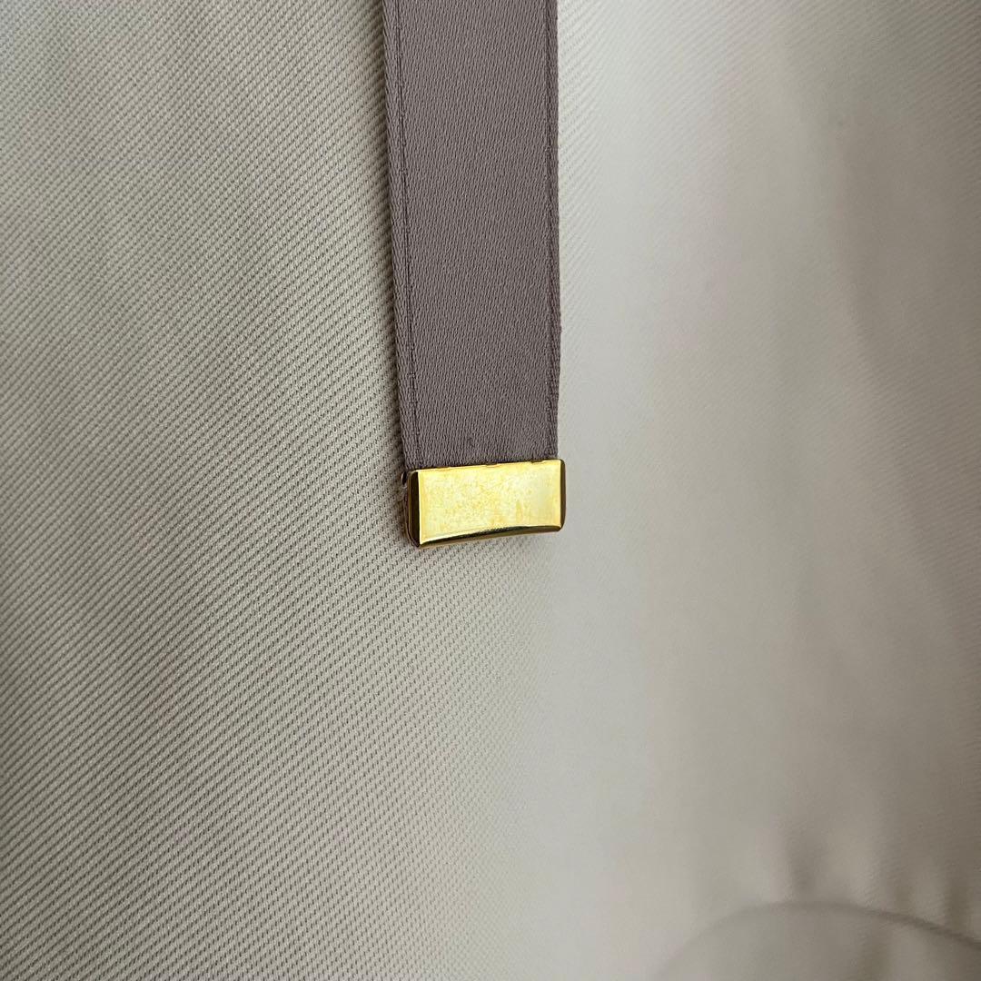 定価2.97万 グレースコンチネンタル クロップトジャージトップ ベージュ 春夏