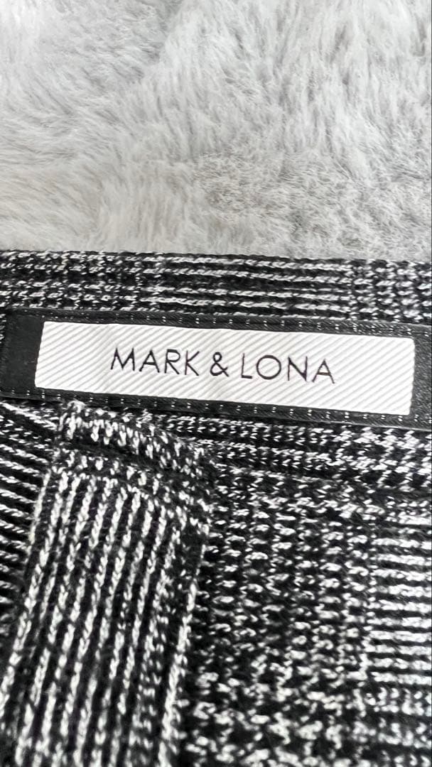 MARK & LONA ゴルフ チェック柄ショートパンツ レディース