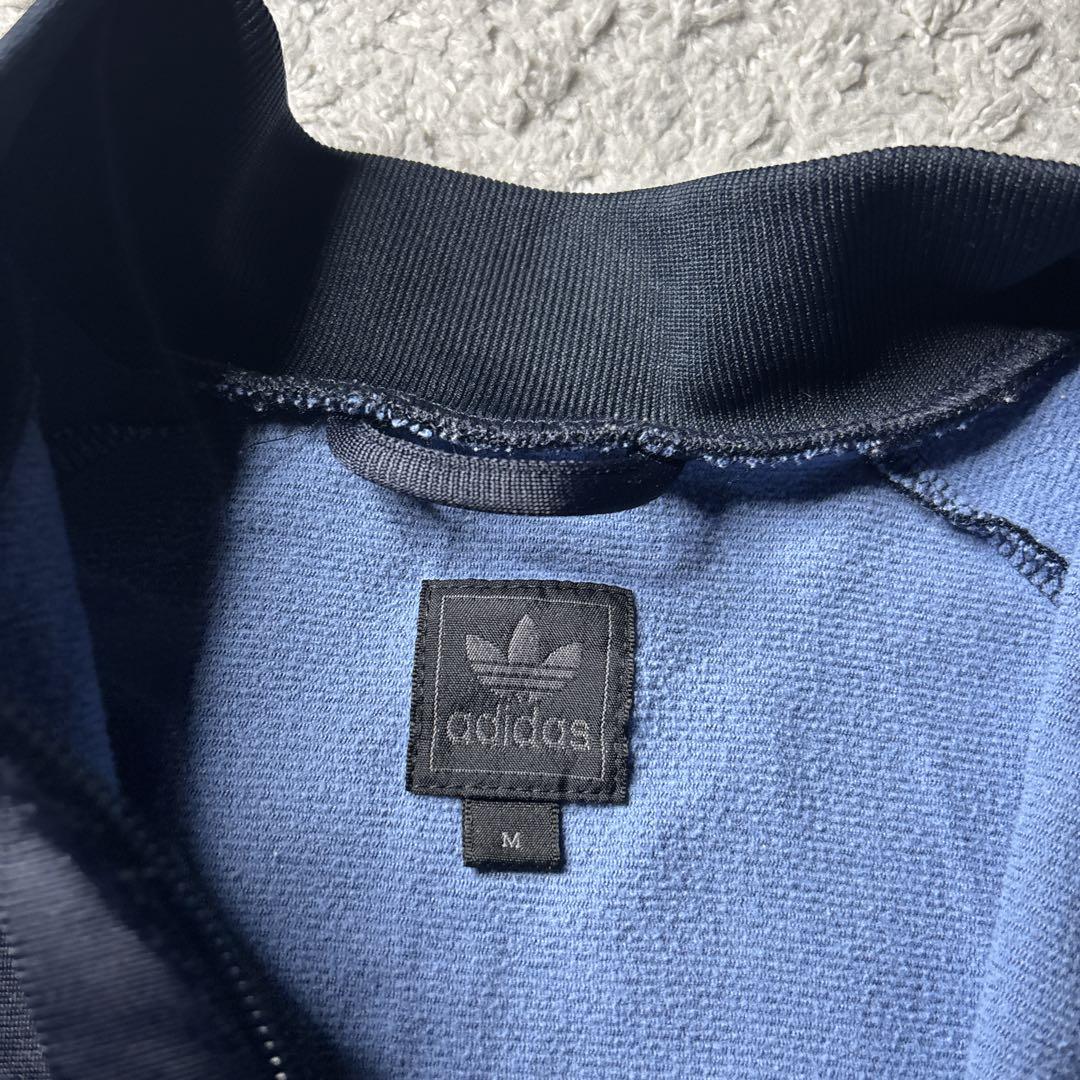 アディダス　adidas トラックジャケット　90s ワンポイント刺繍　ロゴ刺繍
