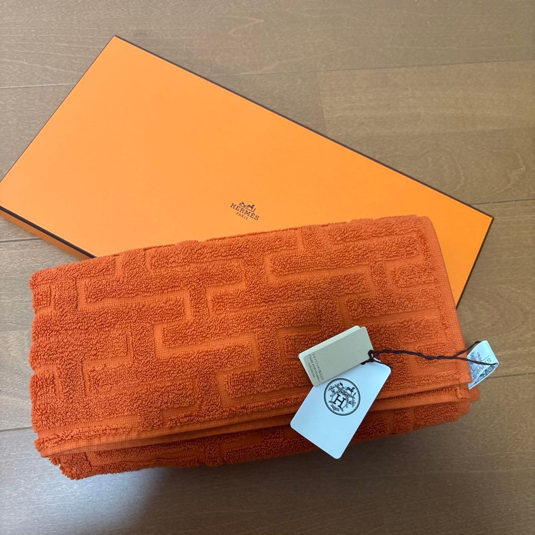HERMES ゲストタオル 《ステアーズ》