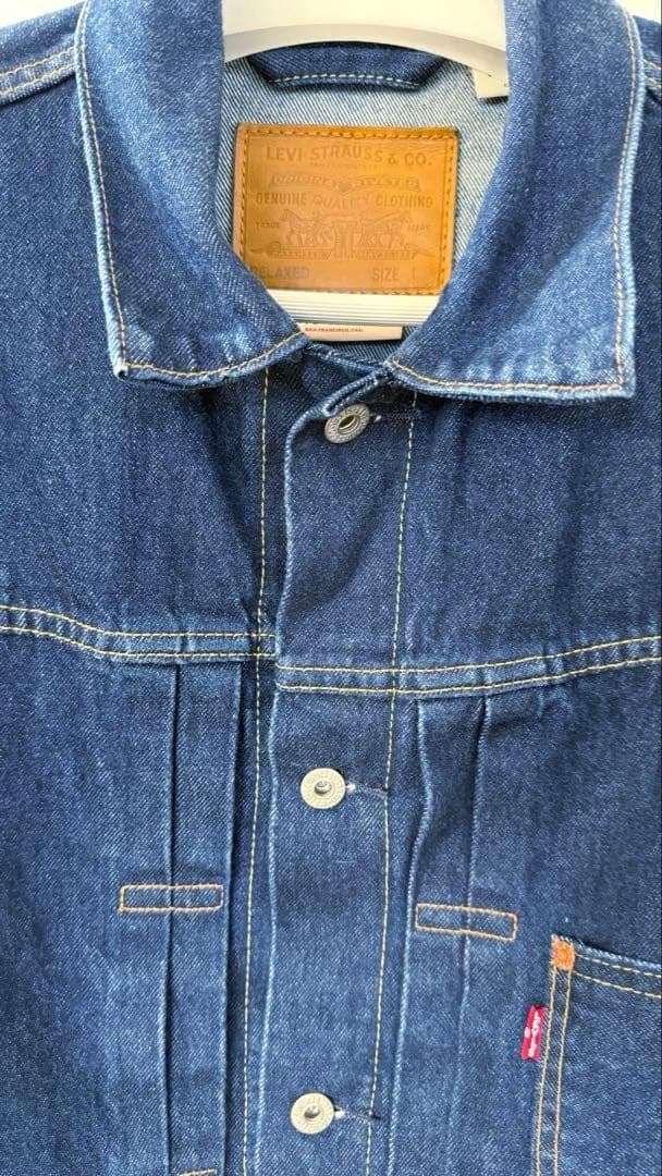 【リーバイス】デニムジャケット TYPE I トラッカージャケット　美品