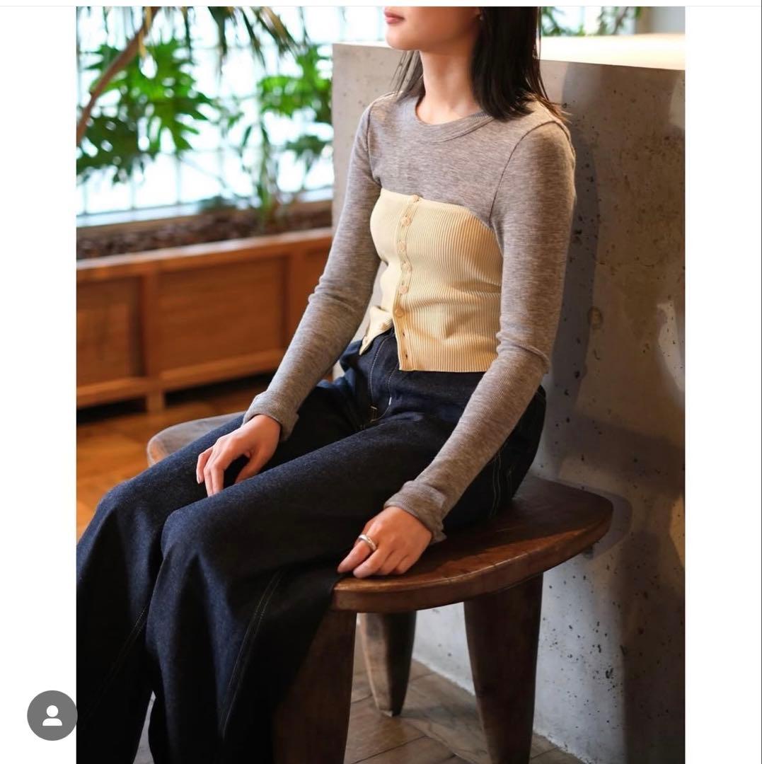 新品タグ付き♡AURALEE ベージュ ビスチェ サイズ00