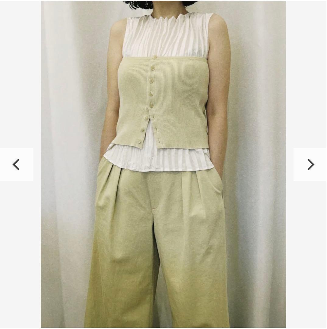 新品タグ付き♡AURALEE ベージュ ビスチェ サイズ00