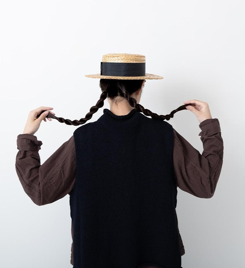 ヴェリテクール クリーニング済 コットンシルケット ベスト VCK-280